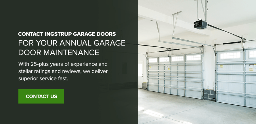 Contact-Ingstrup-Garage-Doors-for-Your-Annual-Garage-Door-Maintenance